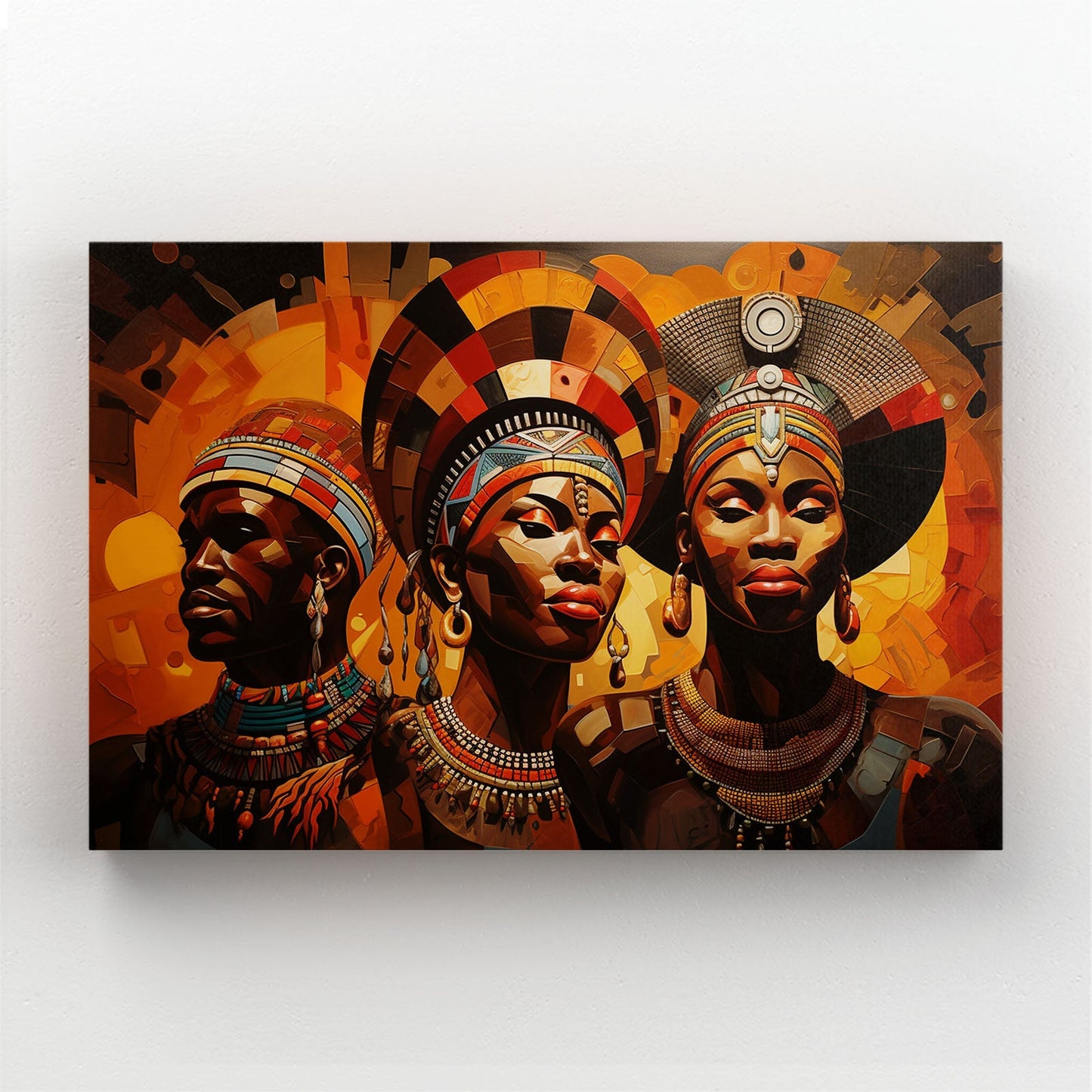 African American Family Wall Art