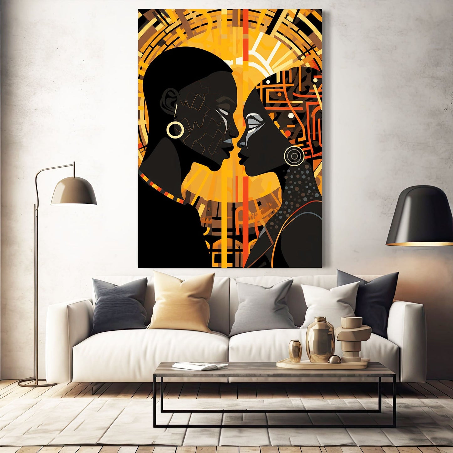 African American Love Wall Art