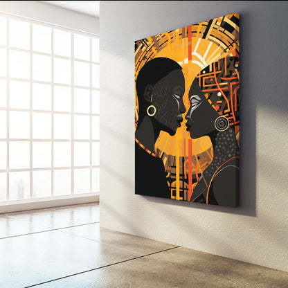 African American Love Wall Art