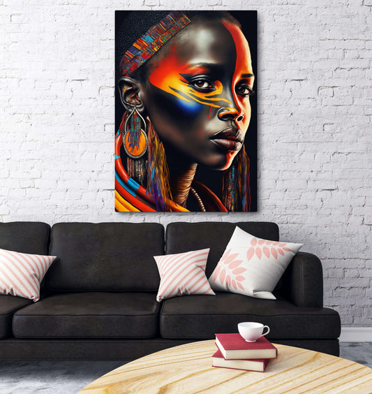 African American Woman Wall Art