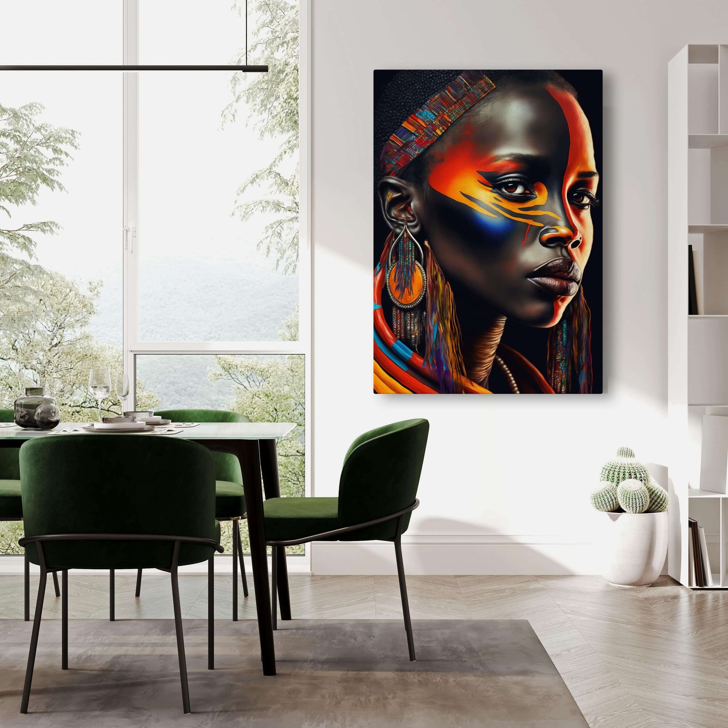 African American Woman Wall Art