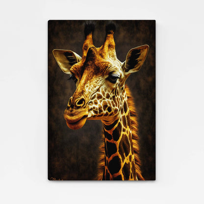 African Animal Canvas Wall Art