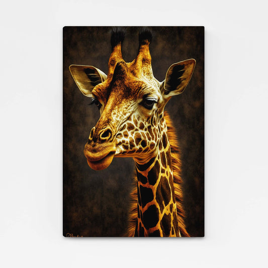 African Animal Canvas Wall Art