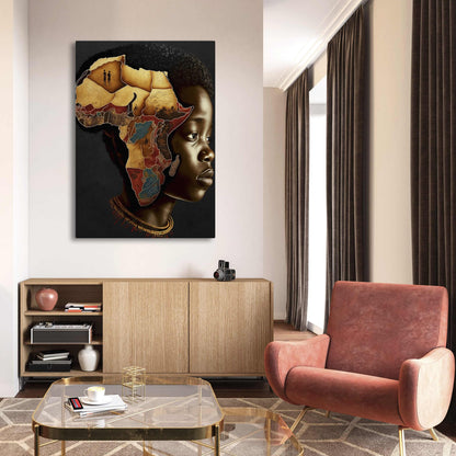 African Art Wall