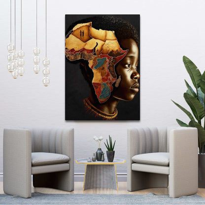African Art Wall