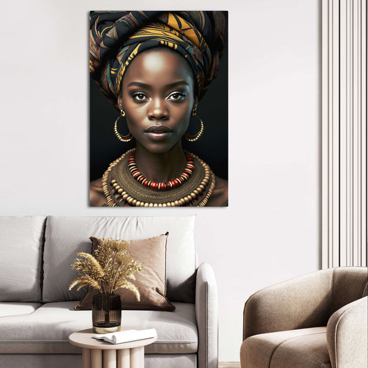 African Beauty Wall Art