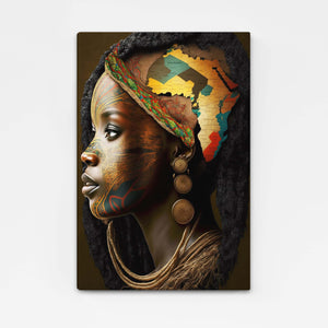 African Canvas Wall Art