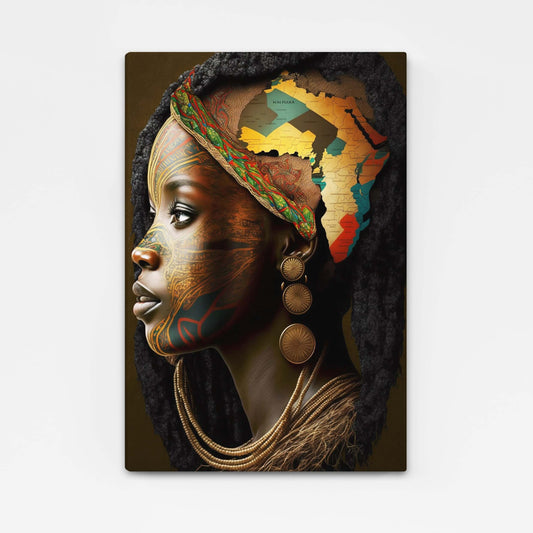 African Canvas Wall Art