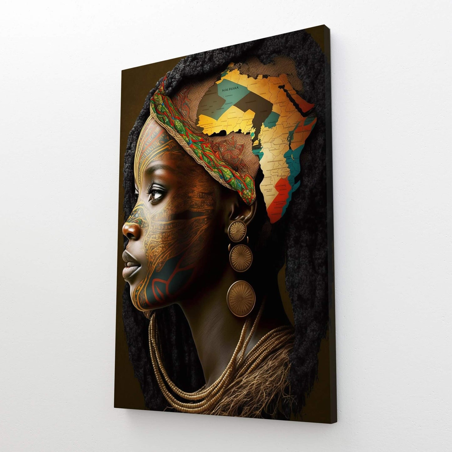 African Canvas Wall Art