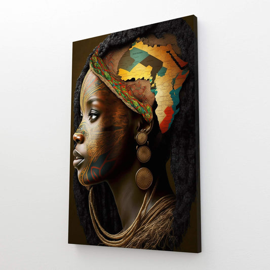 African Canvas Wall Art