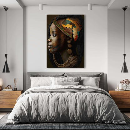 African Canvas Wall Art