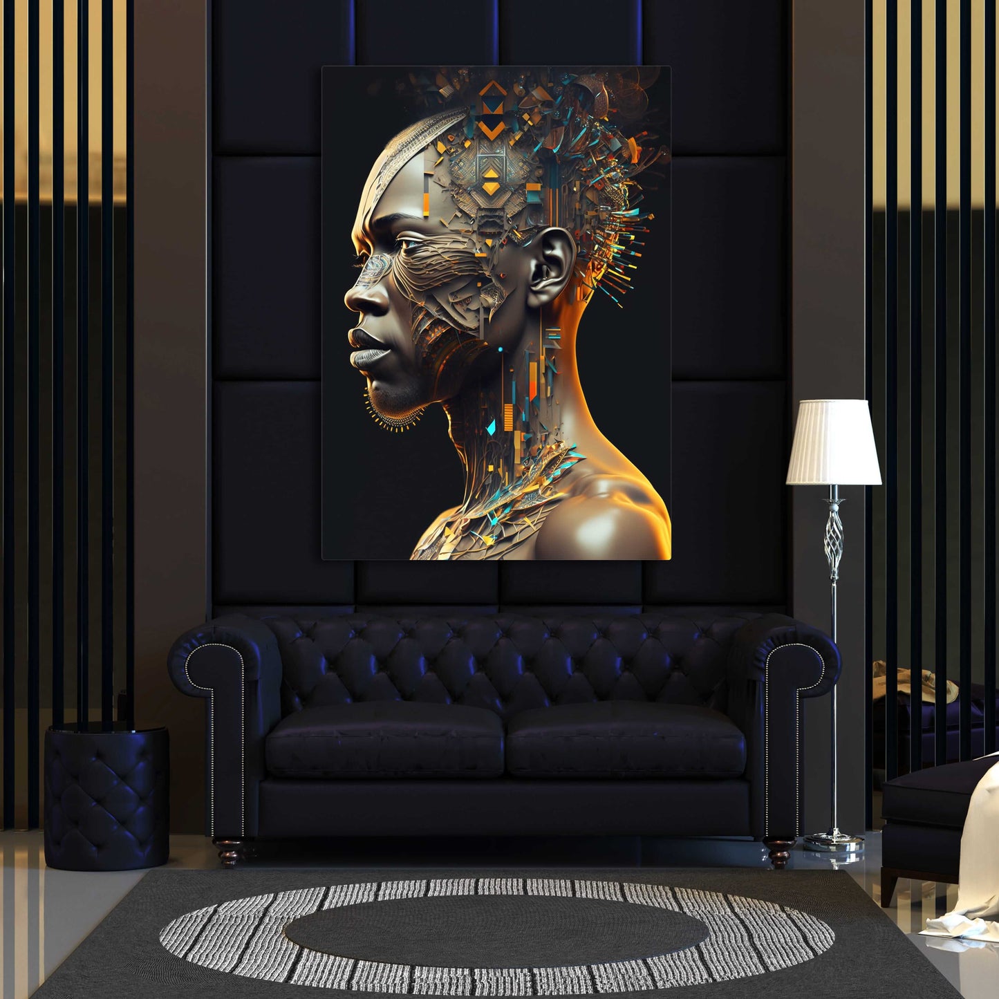 African Evolved Spirit Art Décor