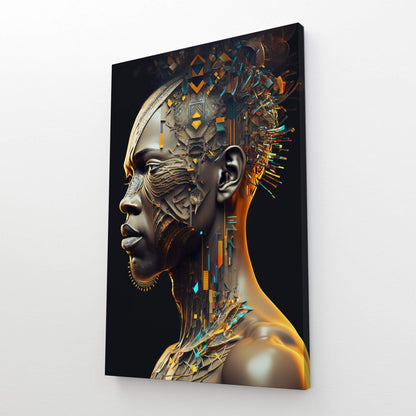 African Evolved Spirit Art Décor