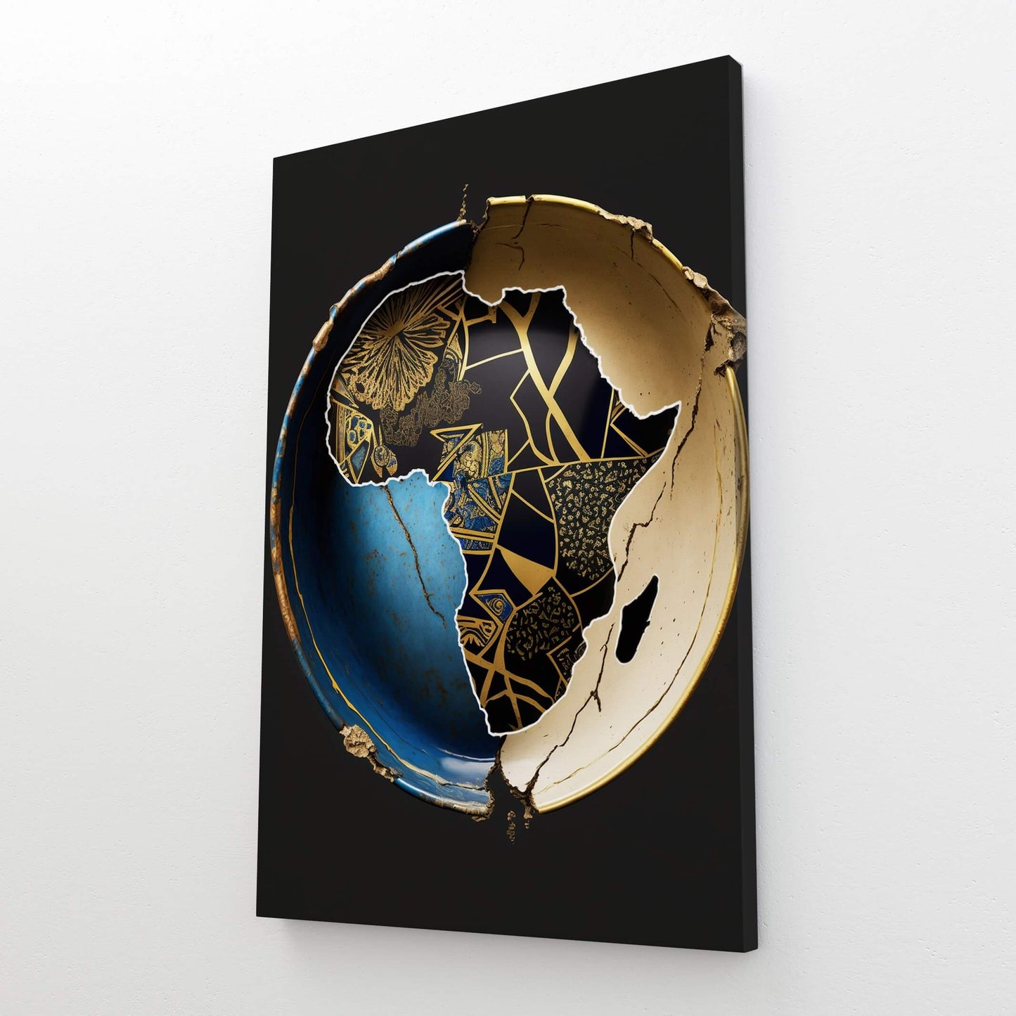 African Fabric Wall Art