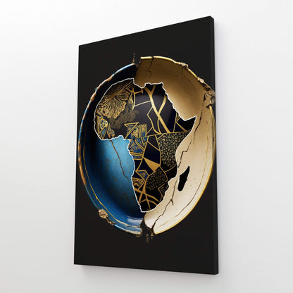 African Fabric Wall Art