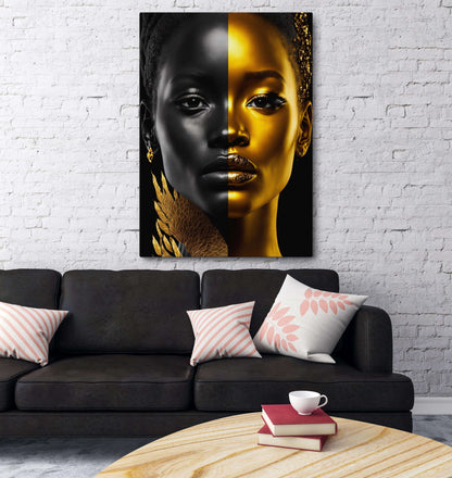 African Face Wall Art