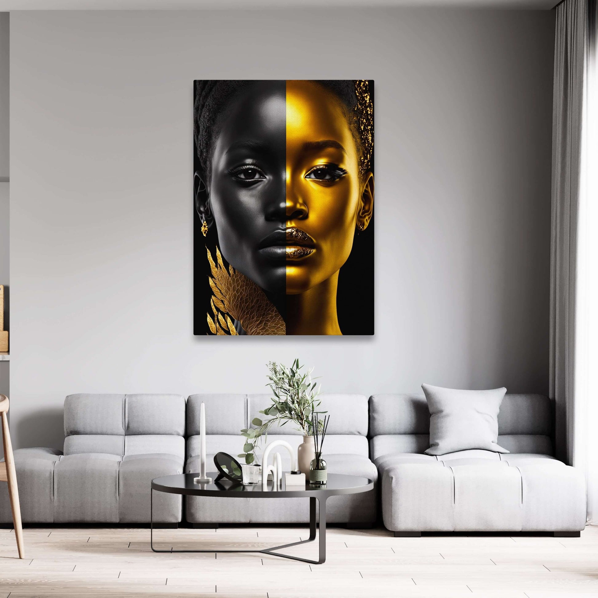 African Face Wall Art