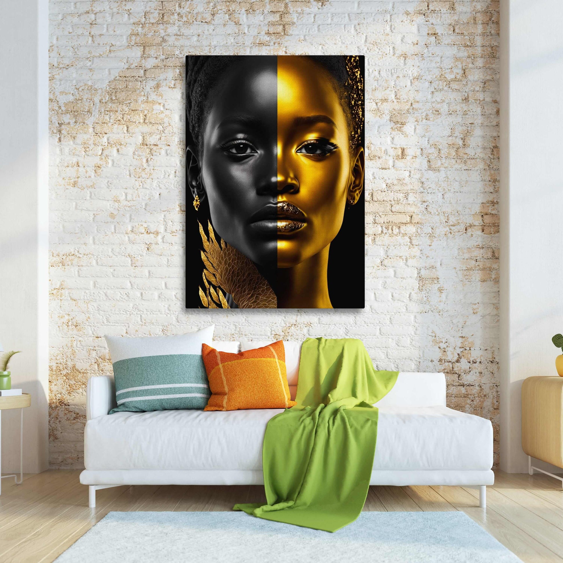 African Face Wall Art