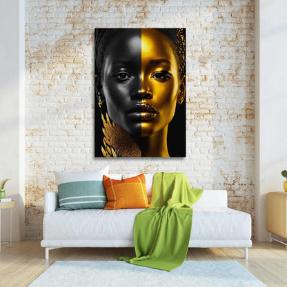 African Face Wall Art