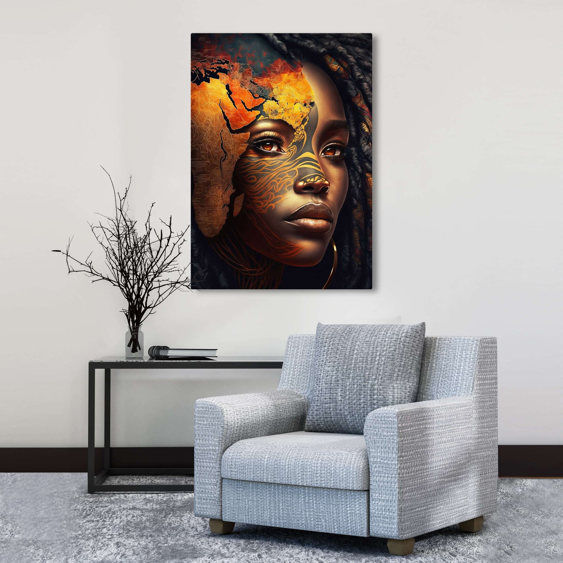 African Framed Wall Art