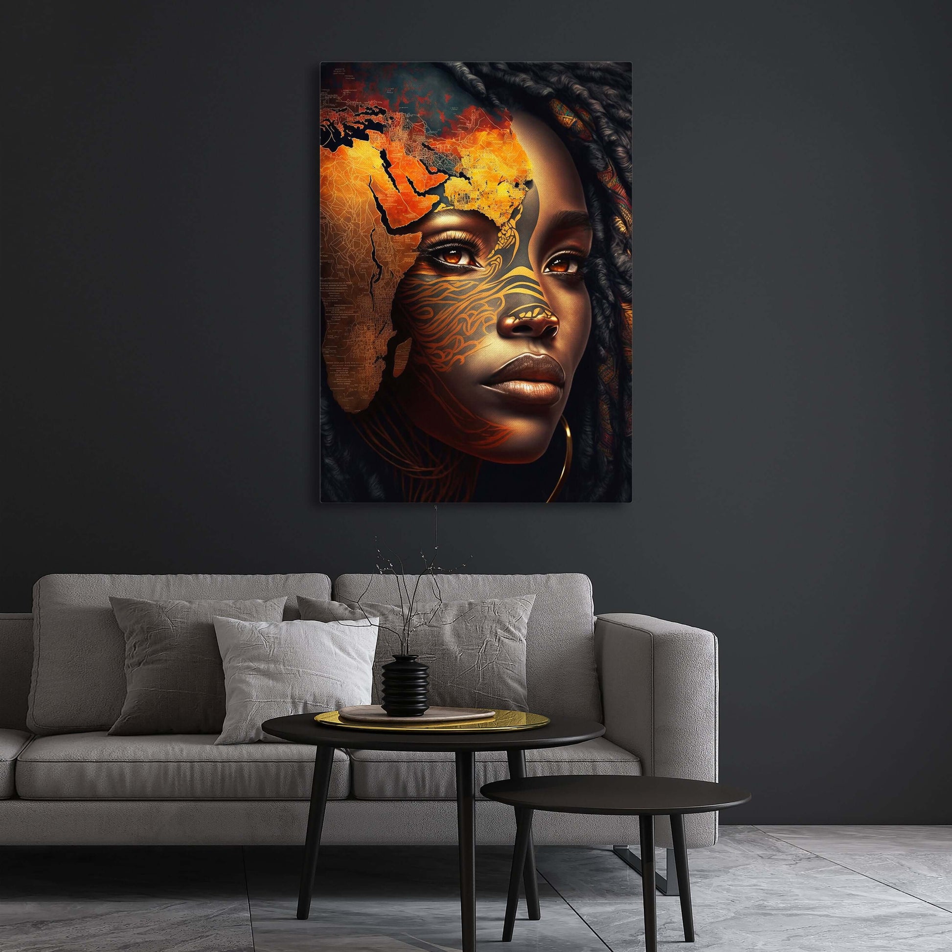 African Framed Wall Art