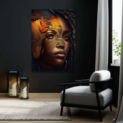 African Framed Wall Art