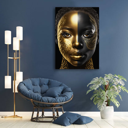 African Girl Wall Art