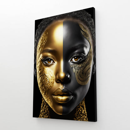 African Girl Wall Art