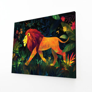 African Lion Art