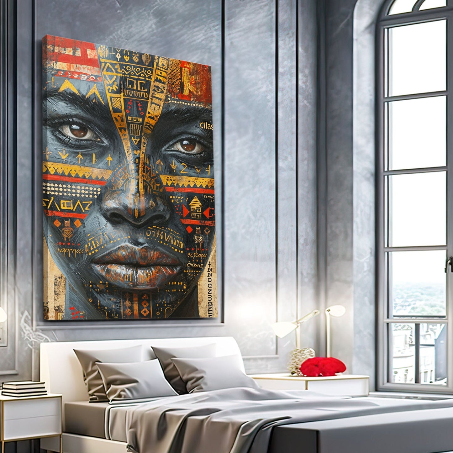 African Mask Wall Art