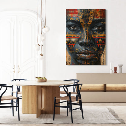 African Mask Wall Art