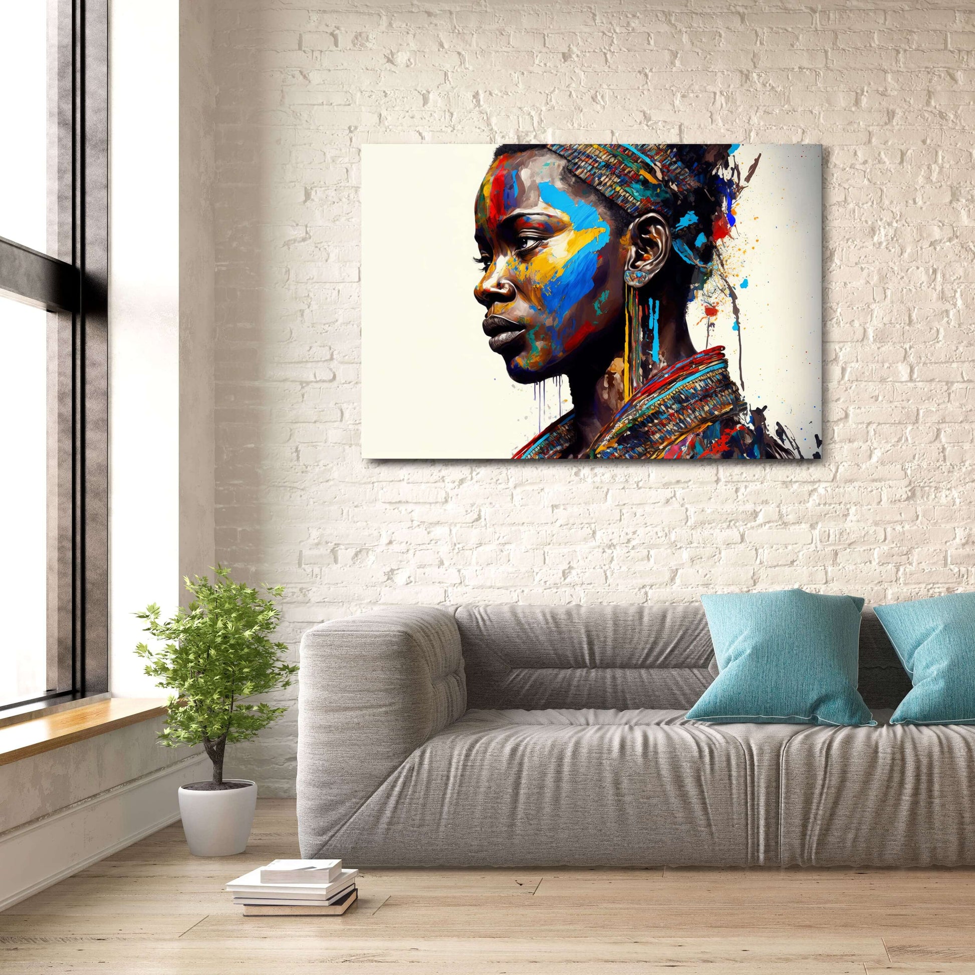 African Print Wall Art