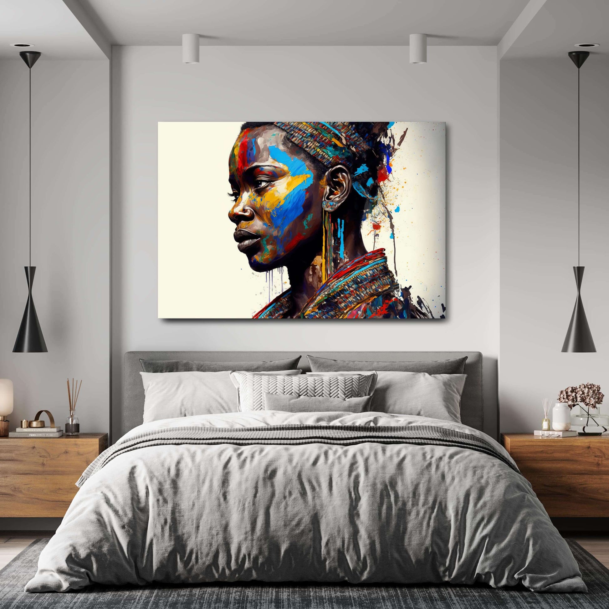 African Print Wall Art