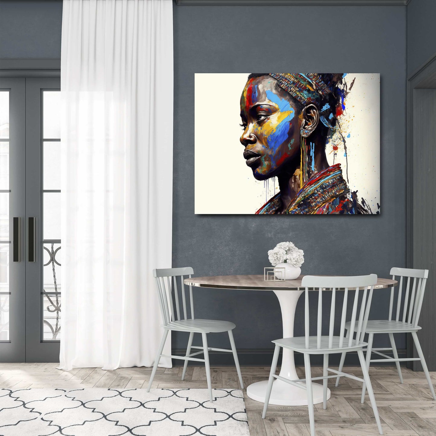 African Print Wall Art