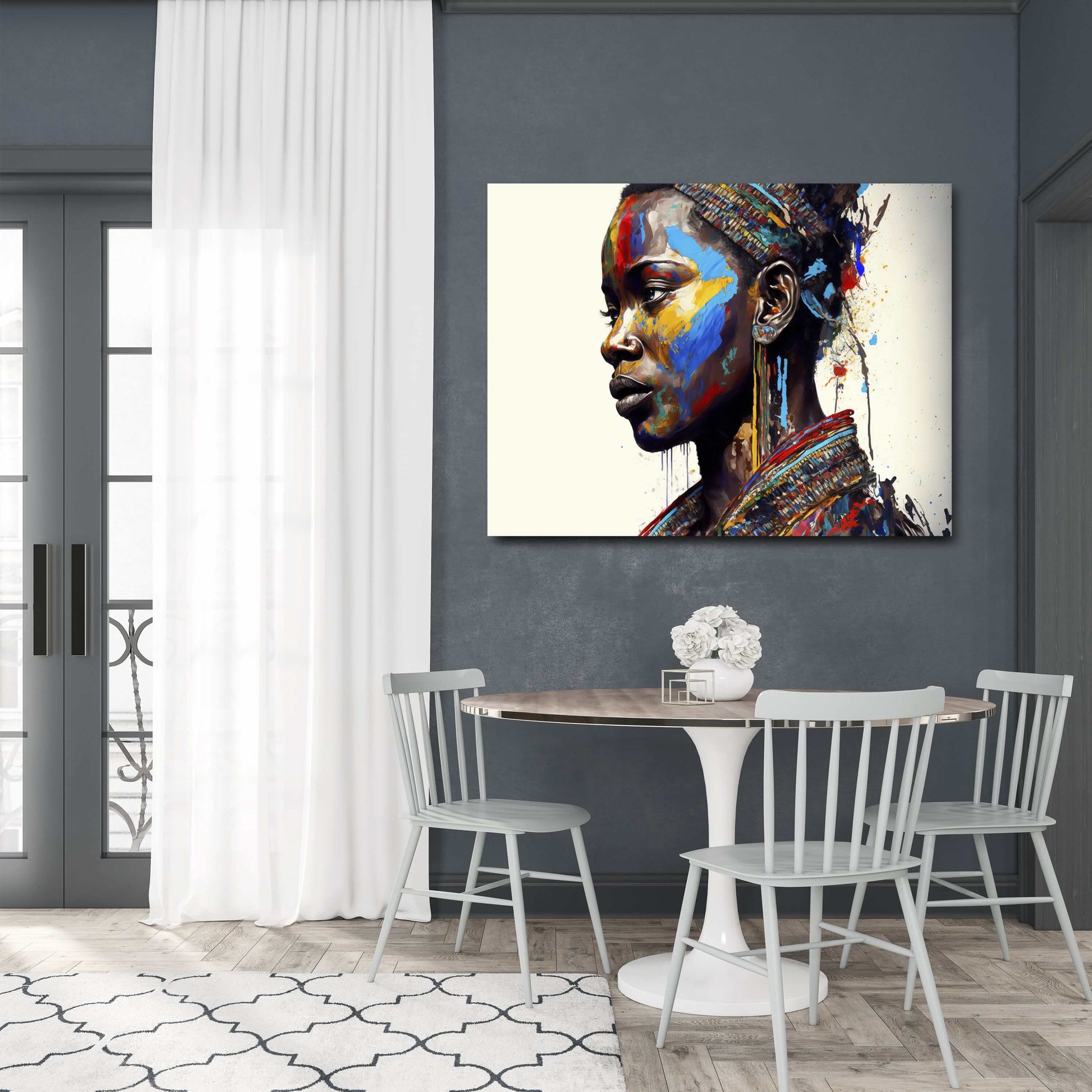 African Print Wall Art