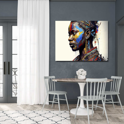 African Print Wall Art