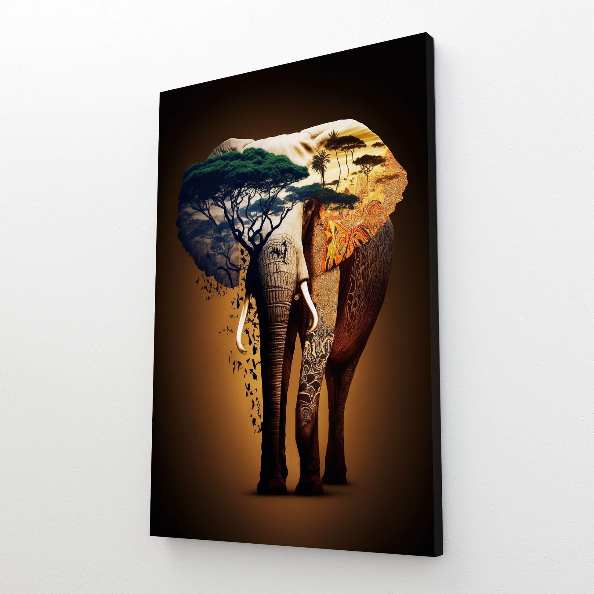 African Safari Canvas Wall Art