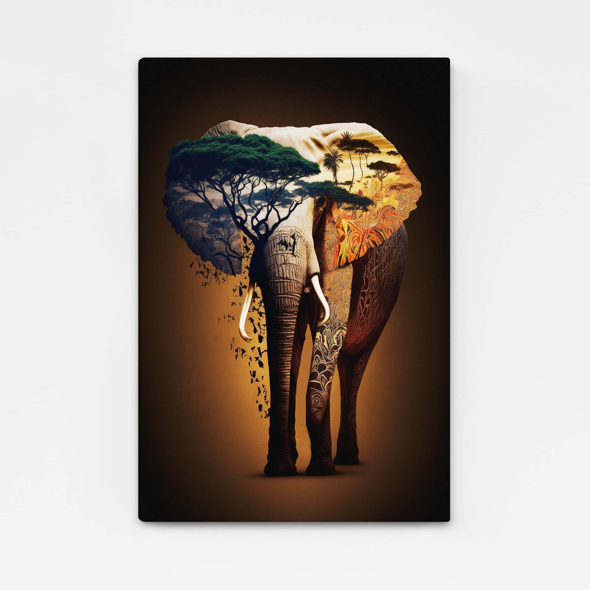 African Safari Canvas Wall Art