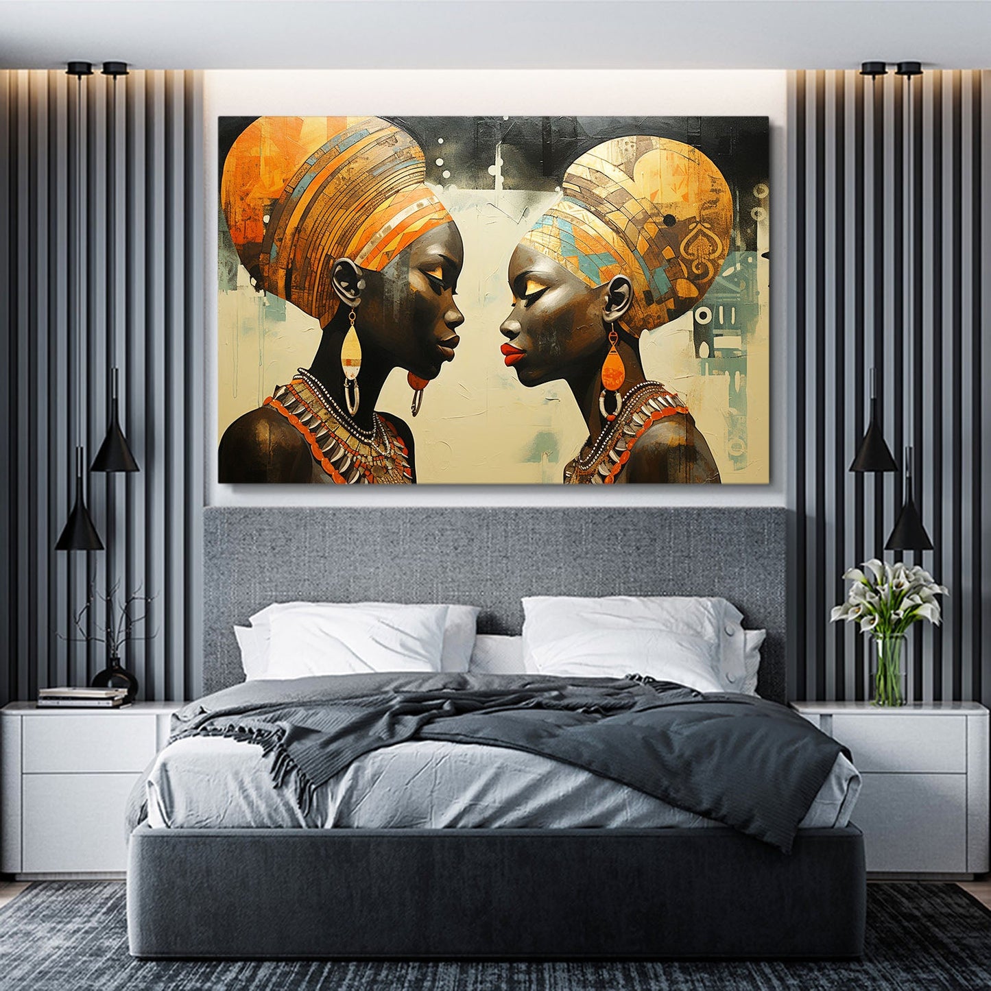 African Tapestry Wall Art