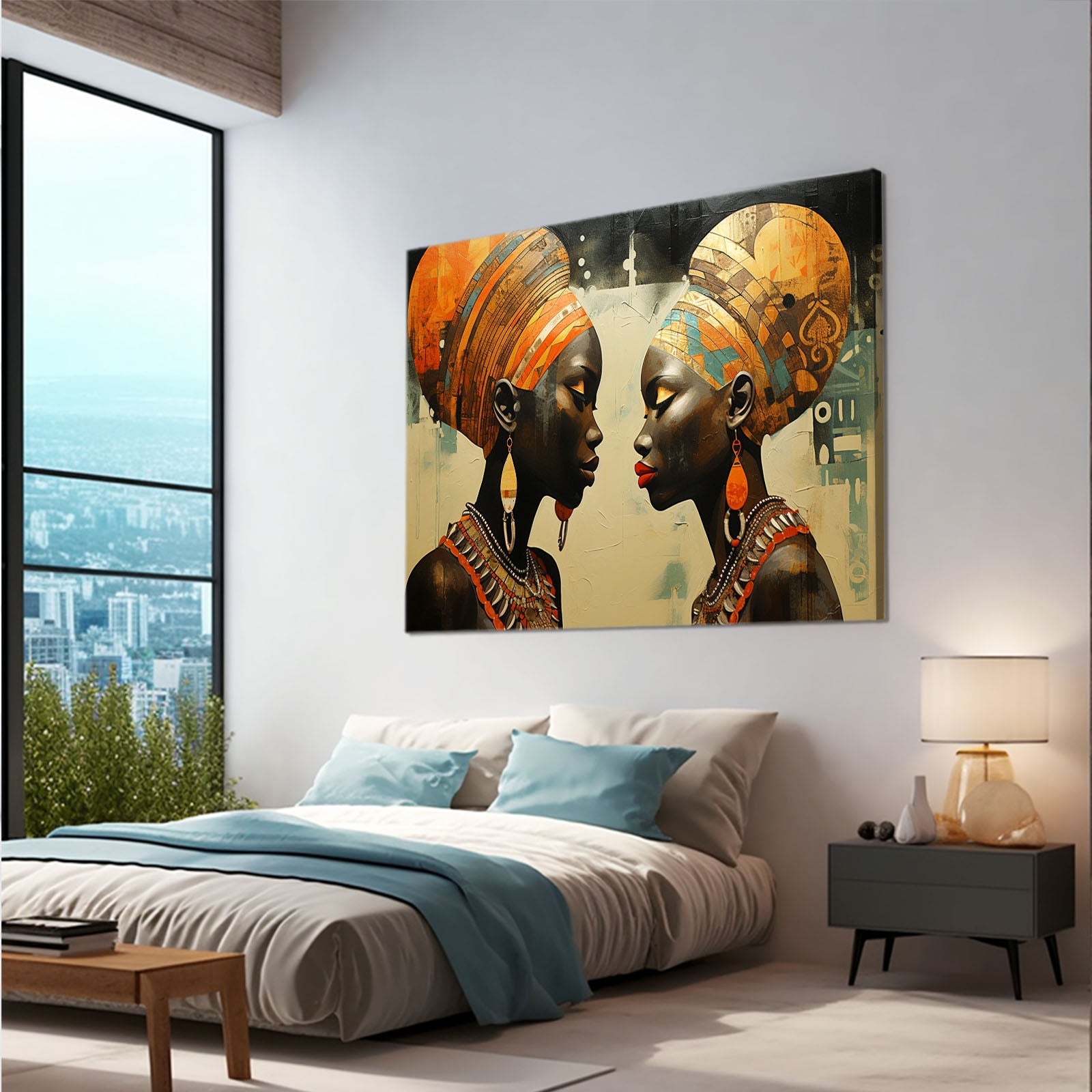 African Tapestry Wall Art