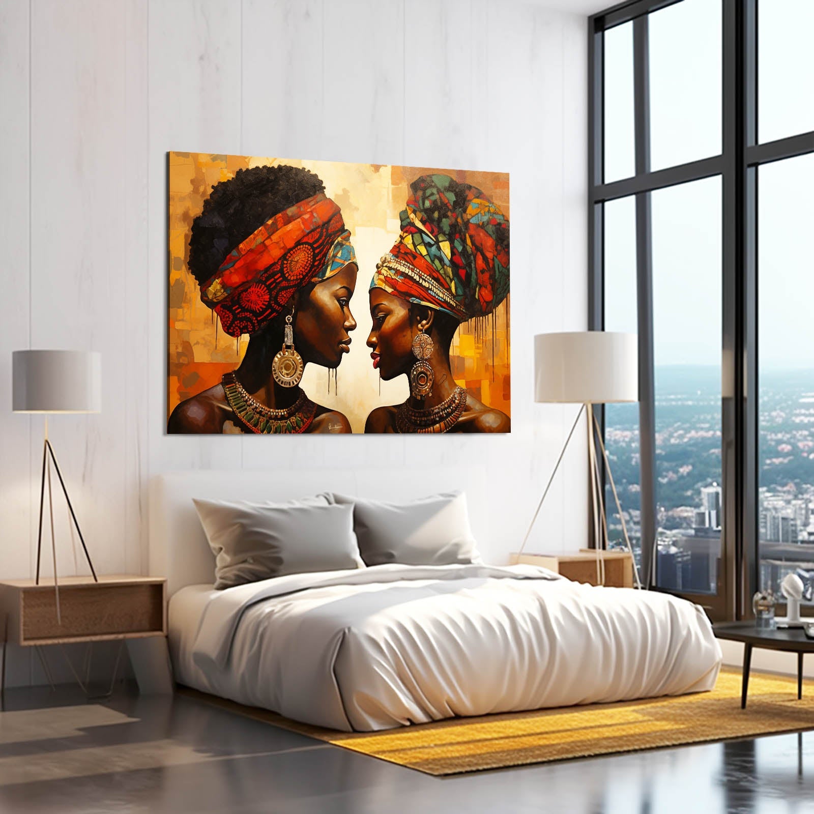 African Wall Art For Bedroom