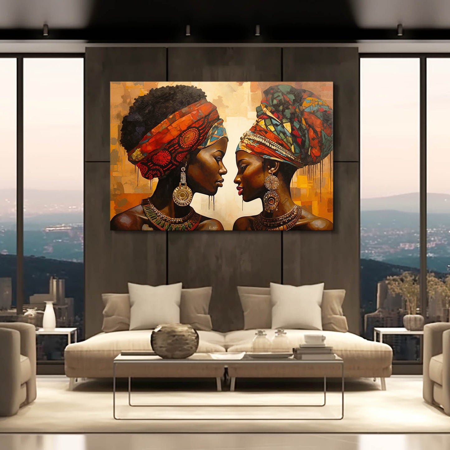 African Wall Art For Bedroom