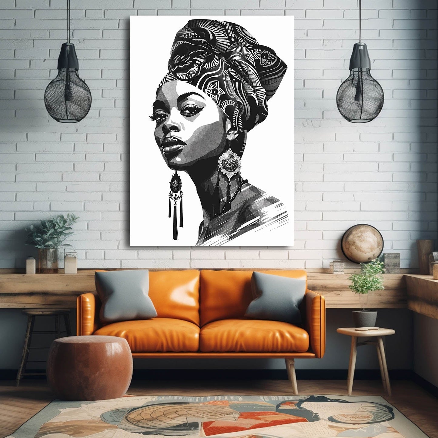 African Wall Art For Dining Room