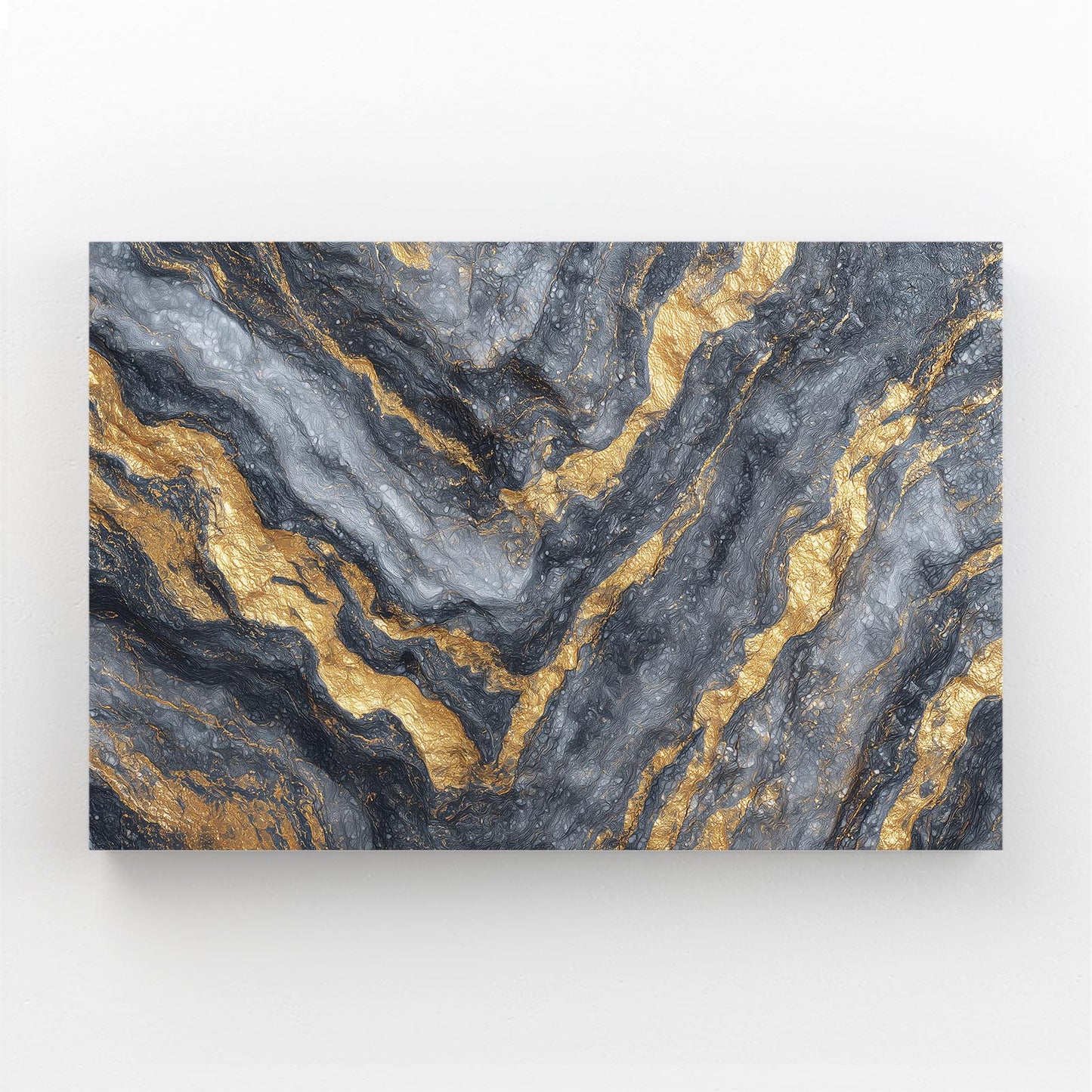 Agate Gold Waves Canvas Art – agate gold waves gold canvas print