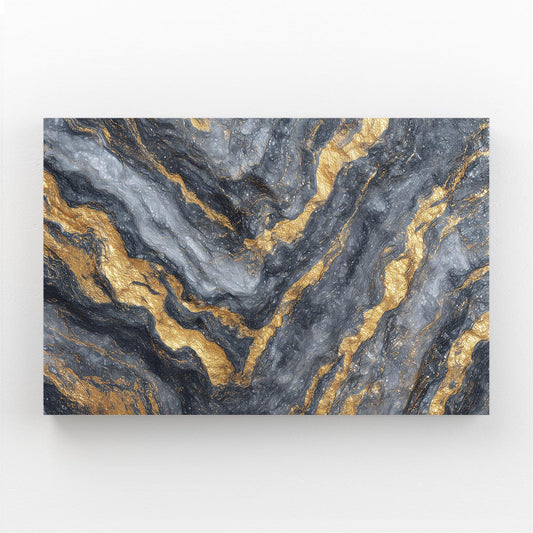 Agate Gold Waves Canvas Art – agate gold waves gold canvas print