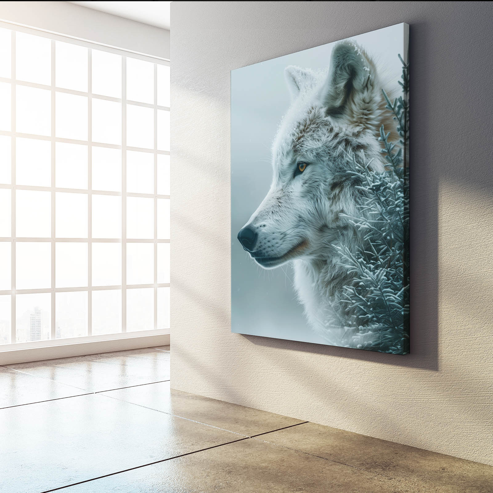 Alaskan Wolf Art