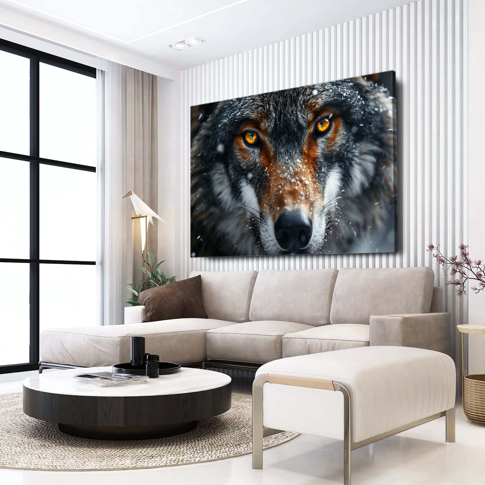 Alpha Male Wolf Art