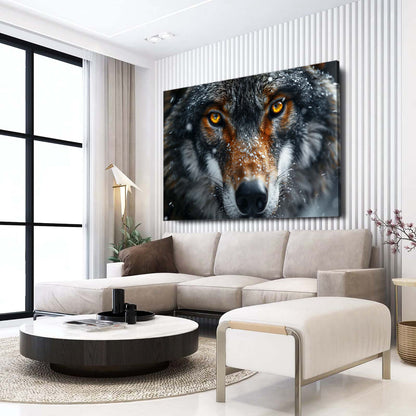 Alpha Male Wolf Art