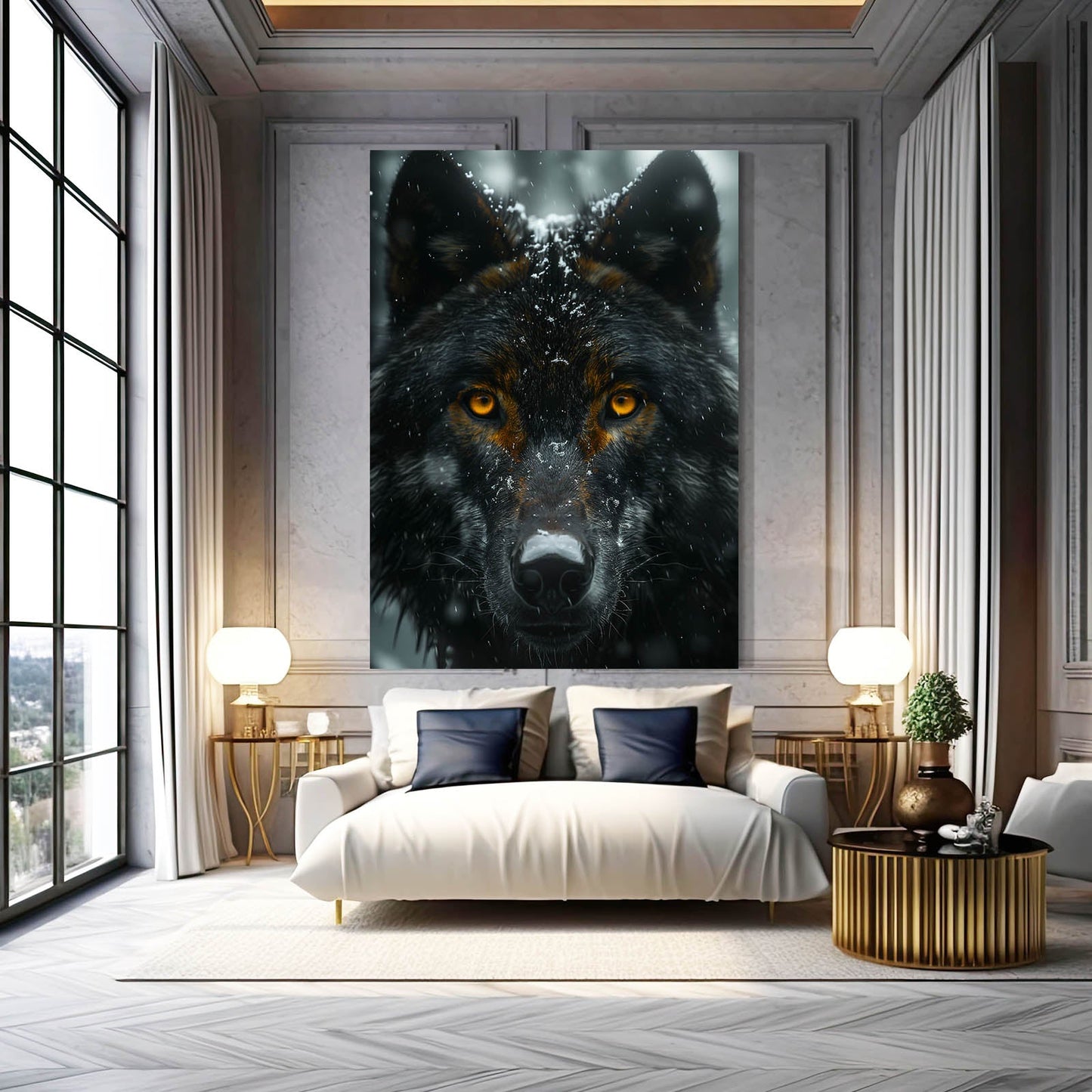 Alpha Wolf Art
