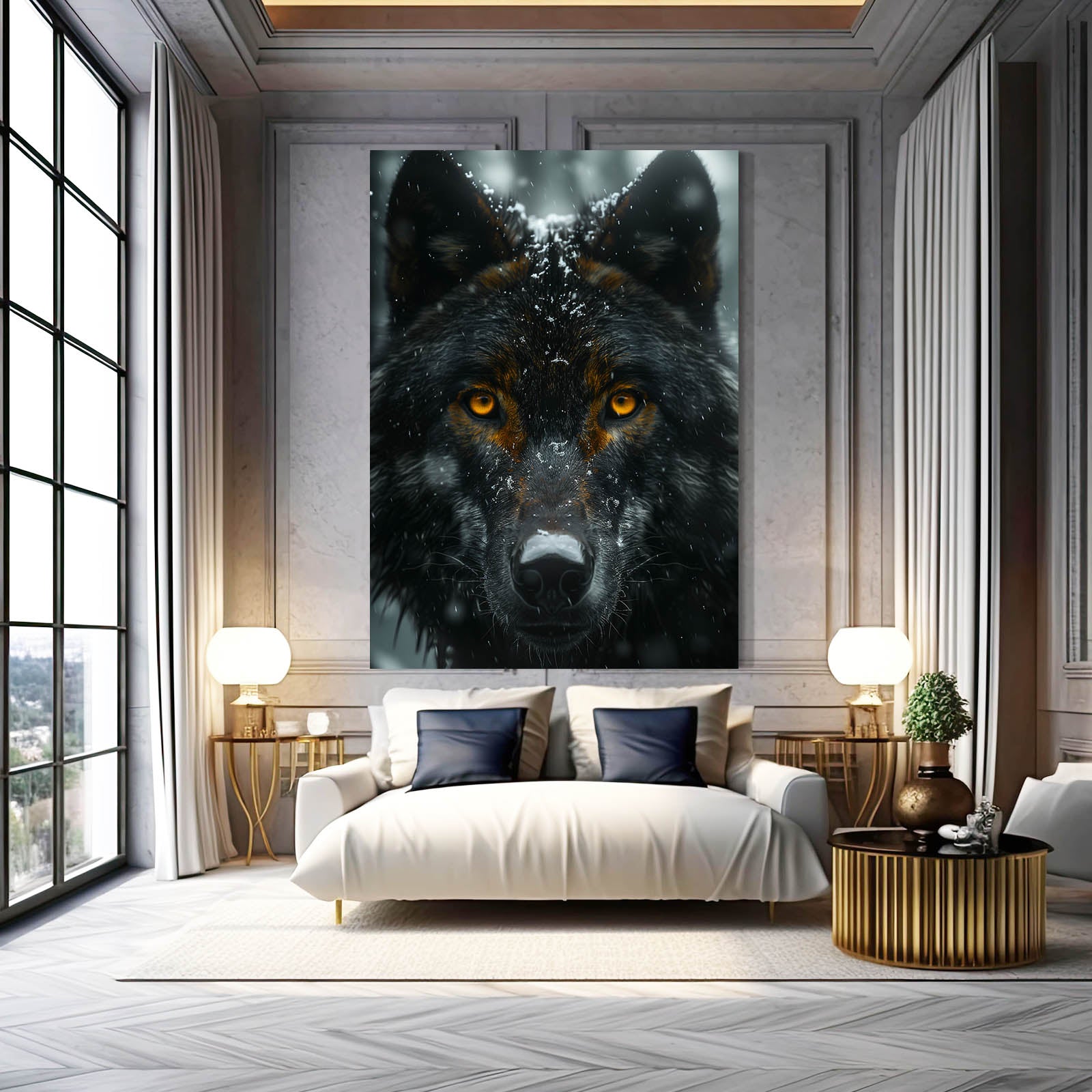 Alpha Wolf Art
